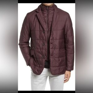 Jack Victor - Burgundy Ezra Fitted Jacket